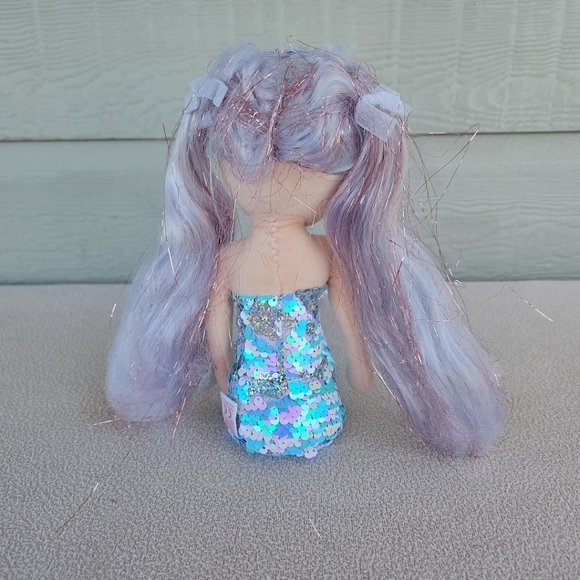 TY Sea Sequins Mermaid Athena Plush Doll 18" Flip Sequin Blue Limited Collection - Picture 8 of 12